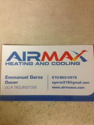 AIRMAX Heating and Cooling Logo