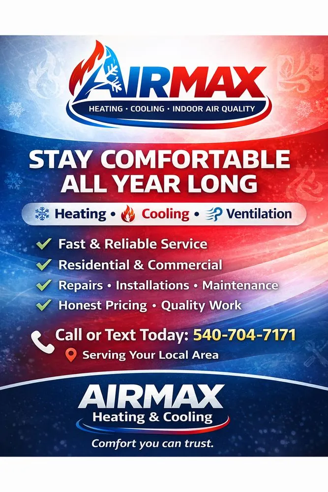 Slide of Airmax HVAC