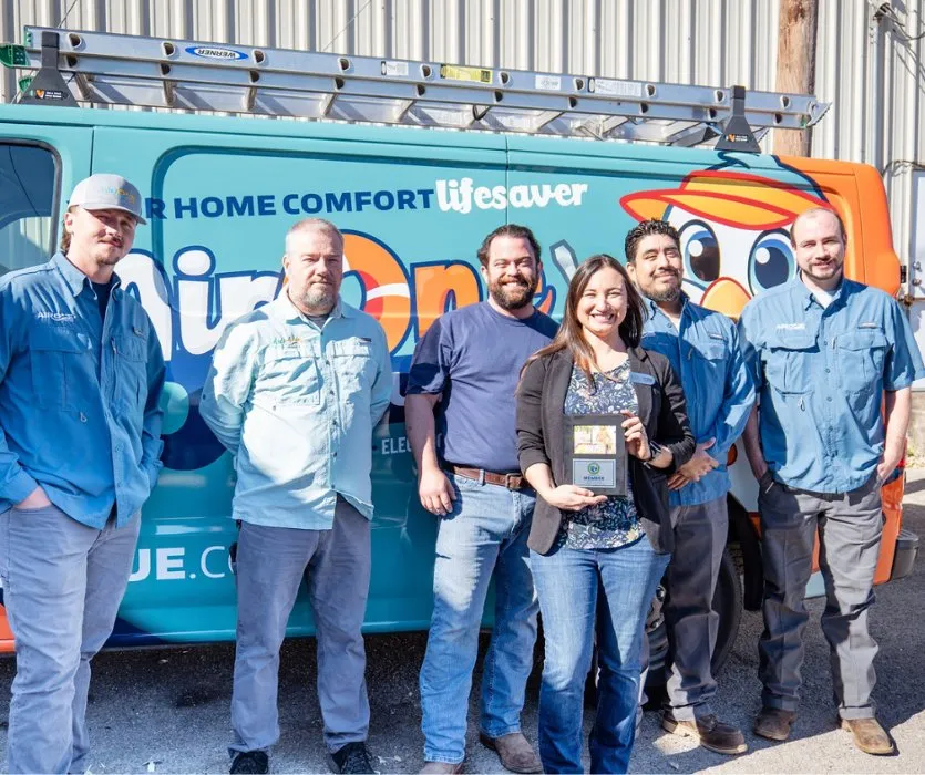 Slide of AirOne Heating and Air Conditioning