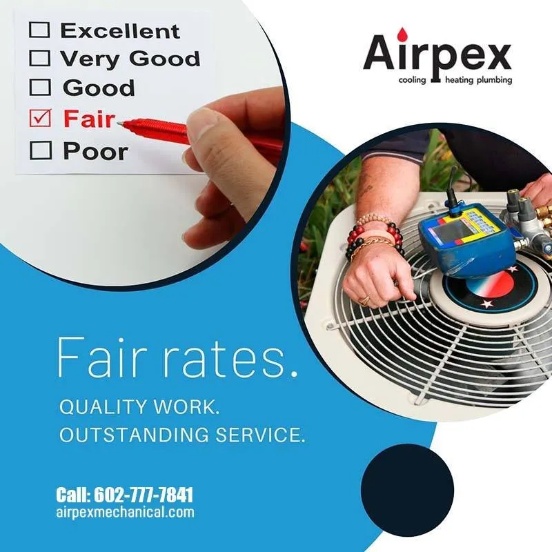 Slide of Airpex Cooling, Heating and Plumbing