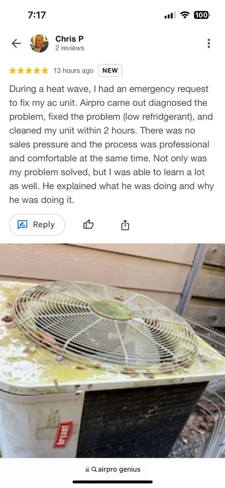 Slide of Airpro Genius