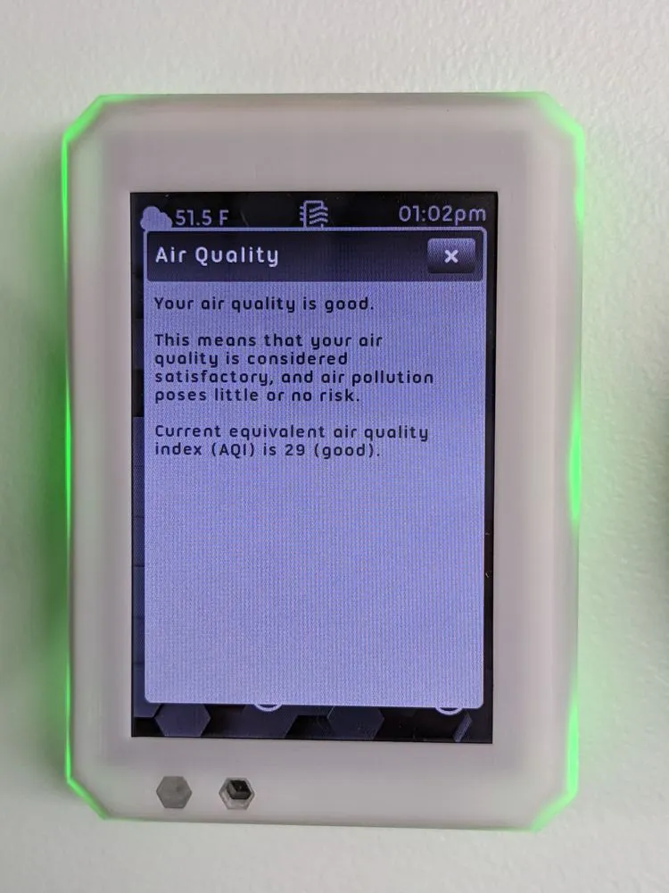 Slide of AirQ