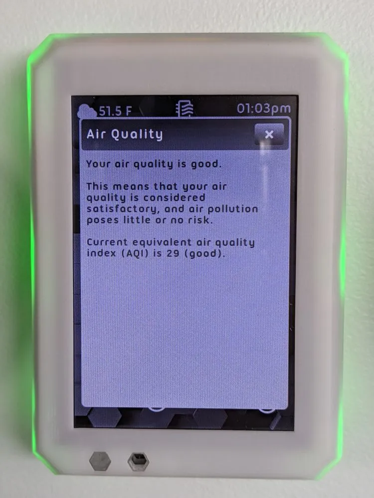 Slide of AirQ