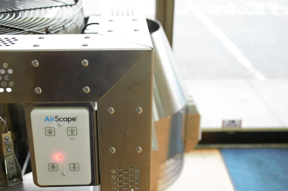 Slide of AirScape Fans