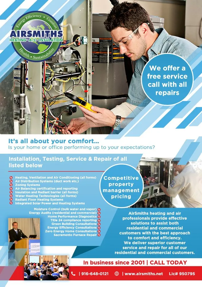 Slide of AIRSMITHS Home Performance