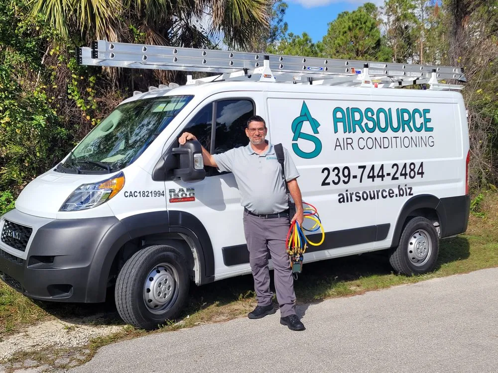 Slide of Airsource Air Conditioning