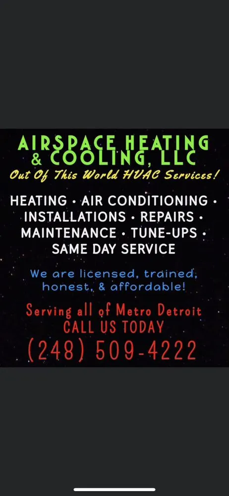 Slide of Airspace Heating And Cooling