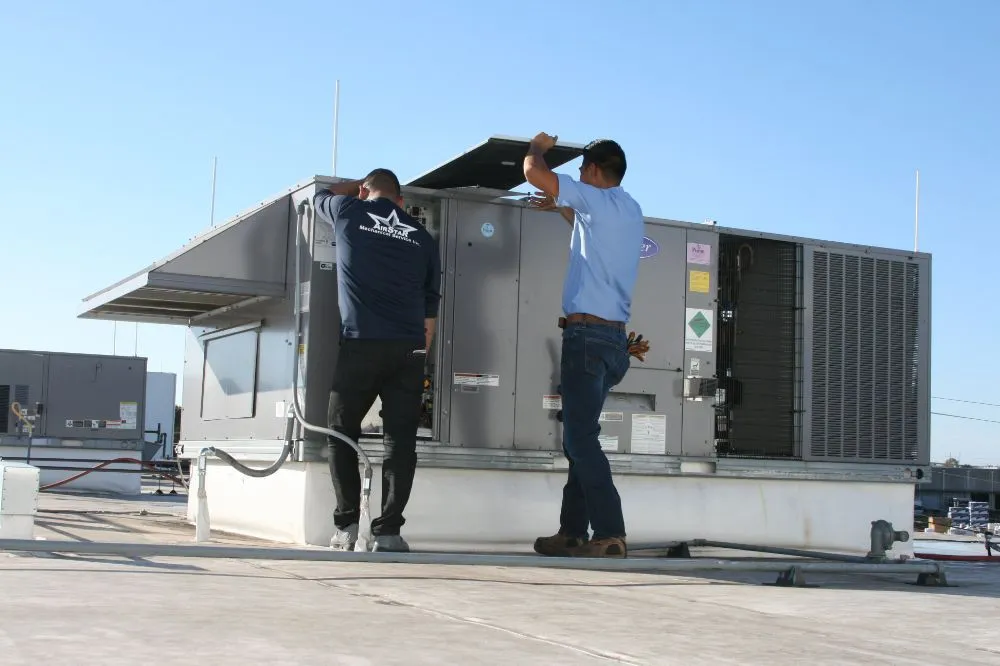 Slide of Airstar Mechanical Services