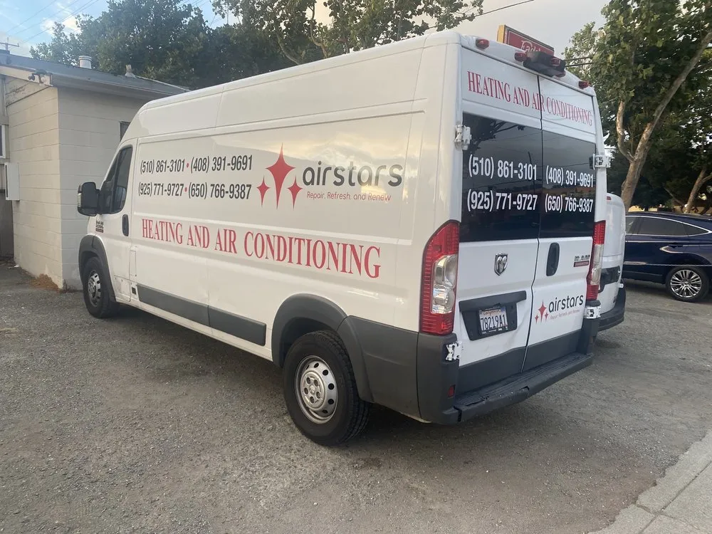 Slide of AirStars HVAC Bay Area