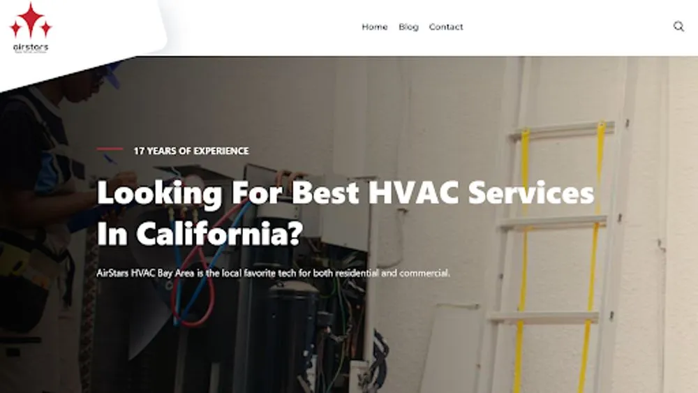 Slide of AirStars HVAC Bay Area