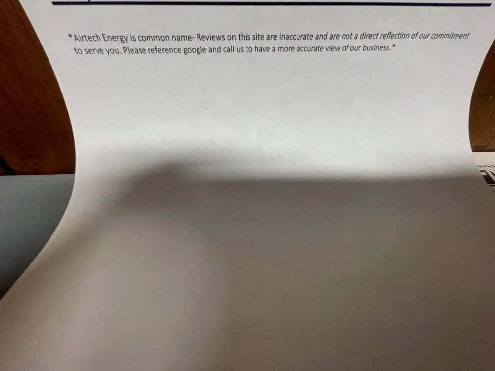 Slide of AirTech Energy Systems