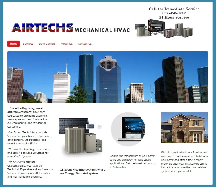 Slide of Airtechs Mechanical