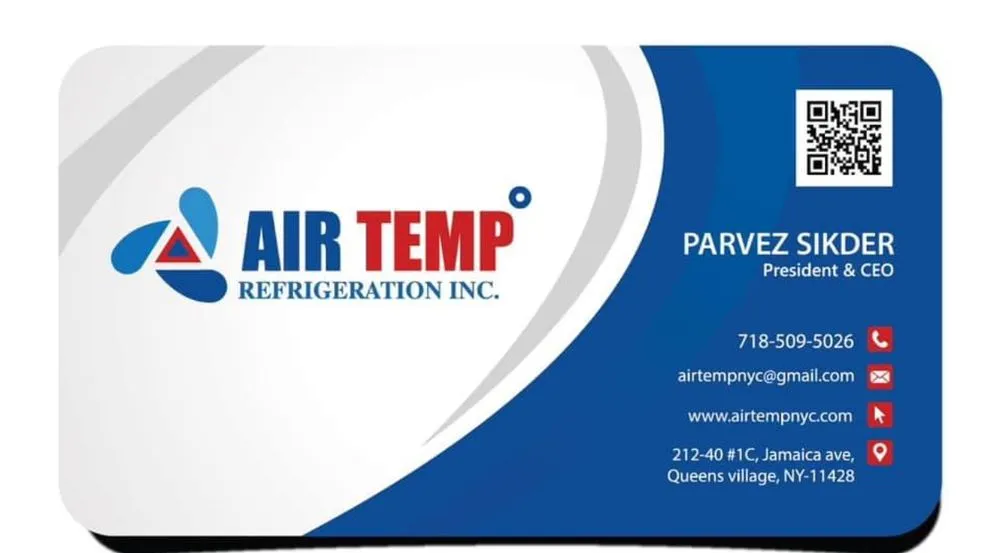 Slide of AirTemp Equipment Supply