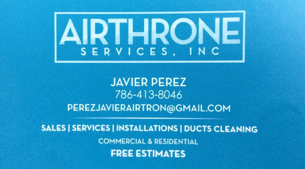 Slide of Airthrone Services