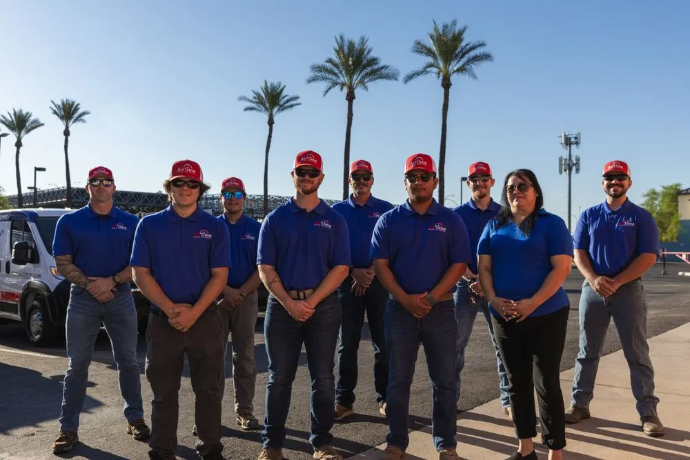 Slide of AirTime Cooling and Heating