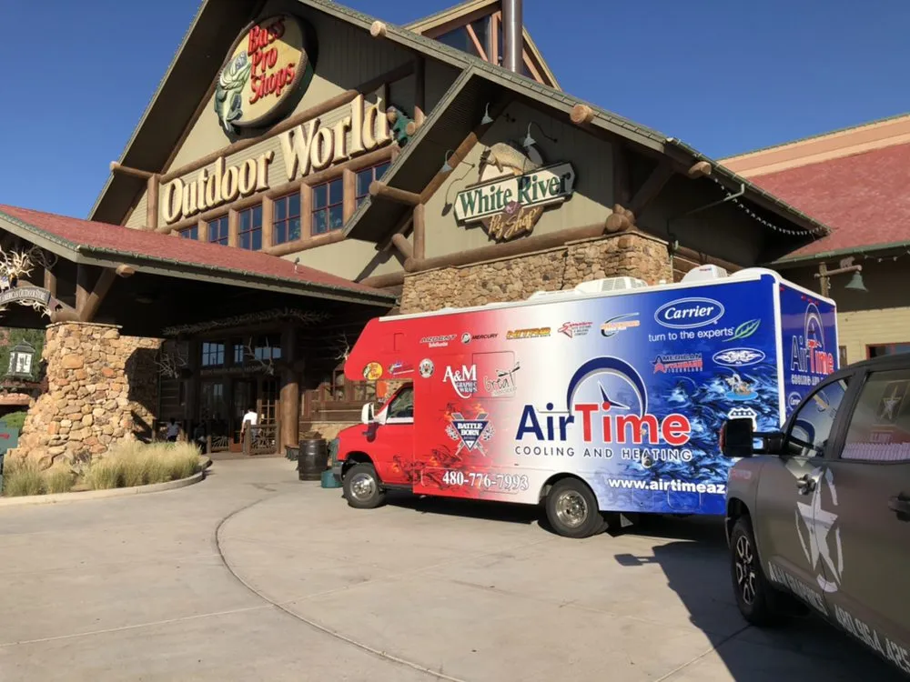 Slide of AirTime Cooling and Heating