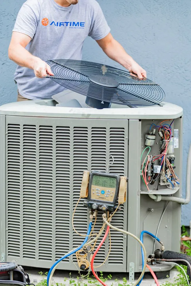 Slide of AirTime Cooling and Heating