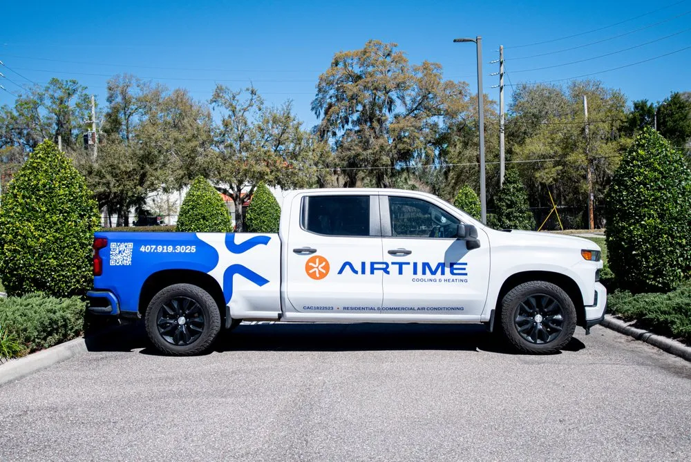 Slide of AirTime Cooling and Heating