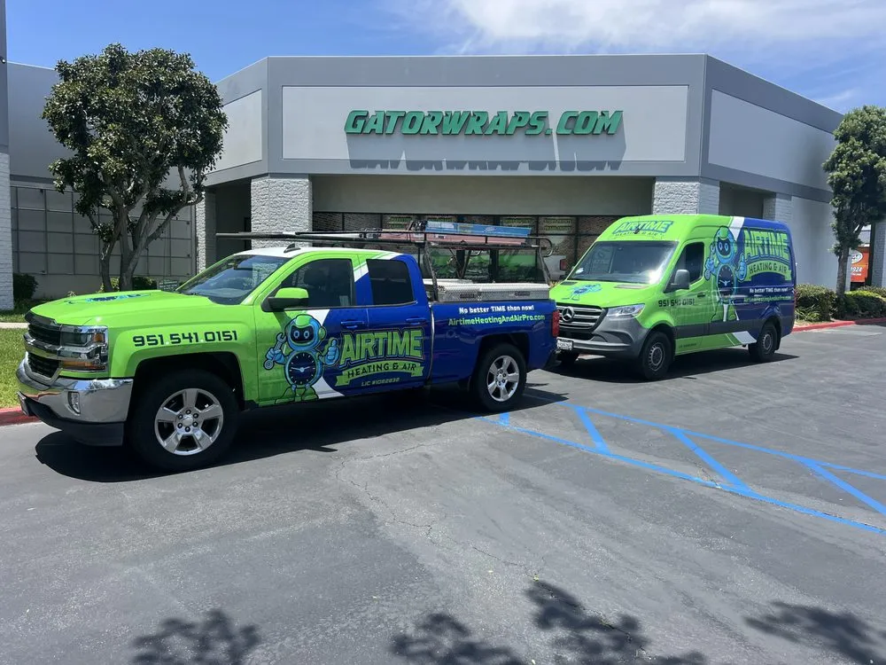 Slide of AirTime Heating and Air