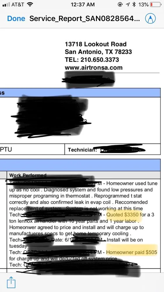 Slide of Airtron Heating & Air Conditioning