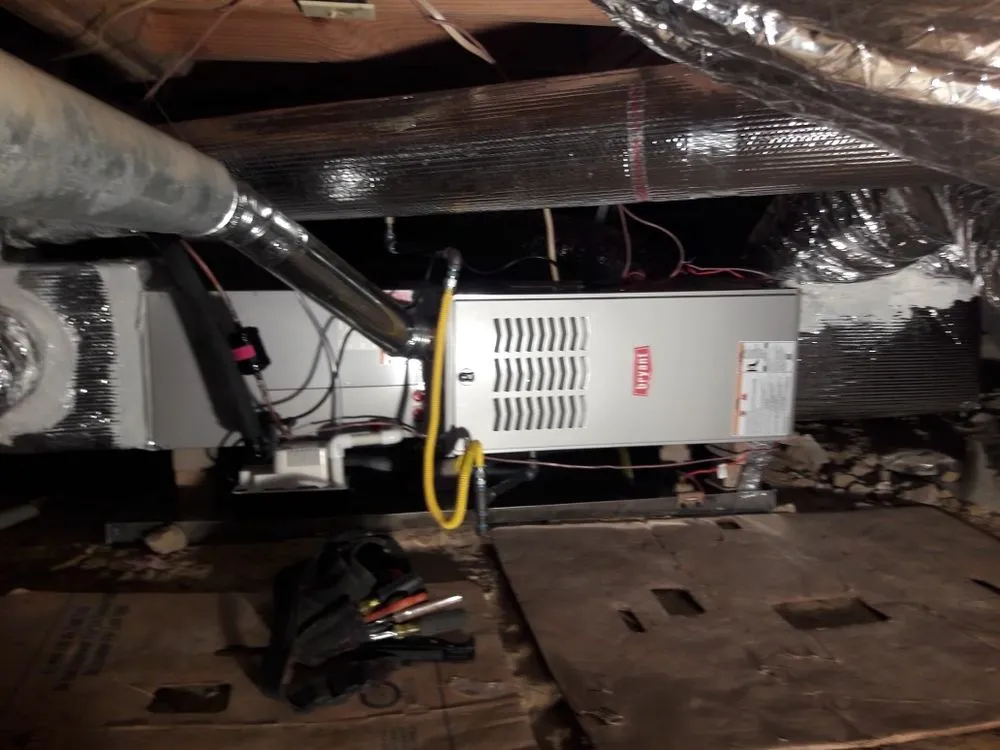 Slide of Airwave Heating and Cooling