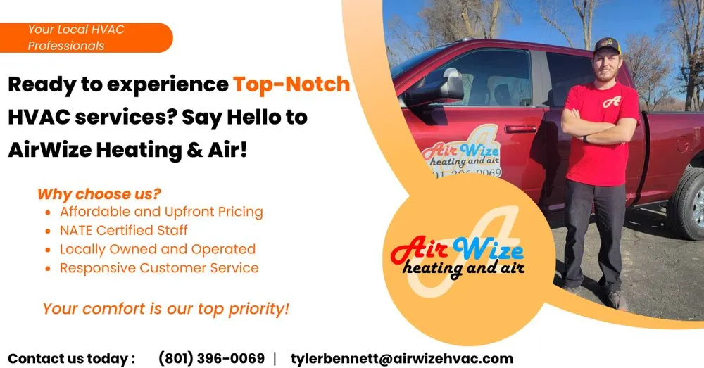 Slide of Airwize Heating and Air