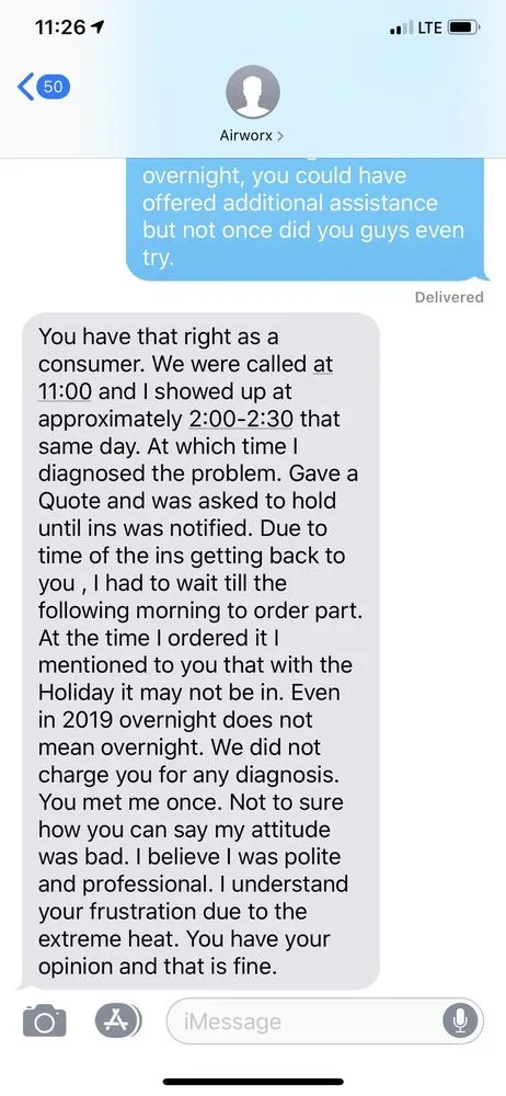 Slide of Airworx Heating & Cooling