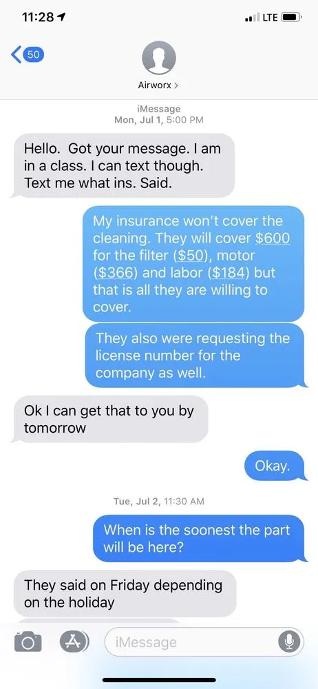 Slide of Airworx Heating & Cooling