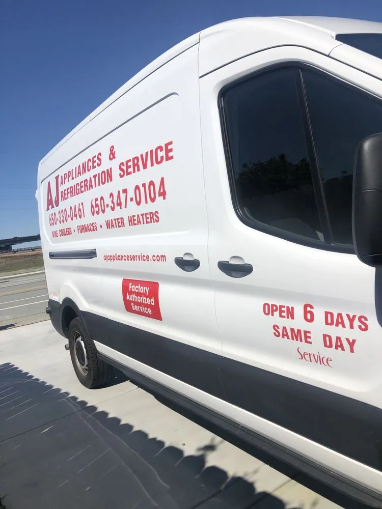 Slide of AJ Appliance & Refrigeration Service