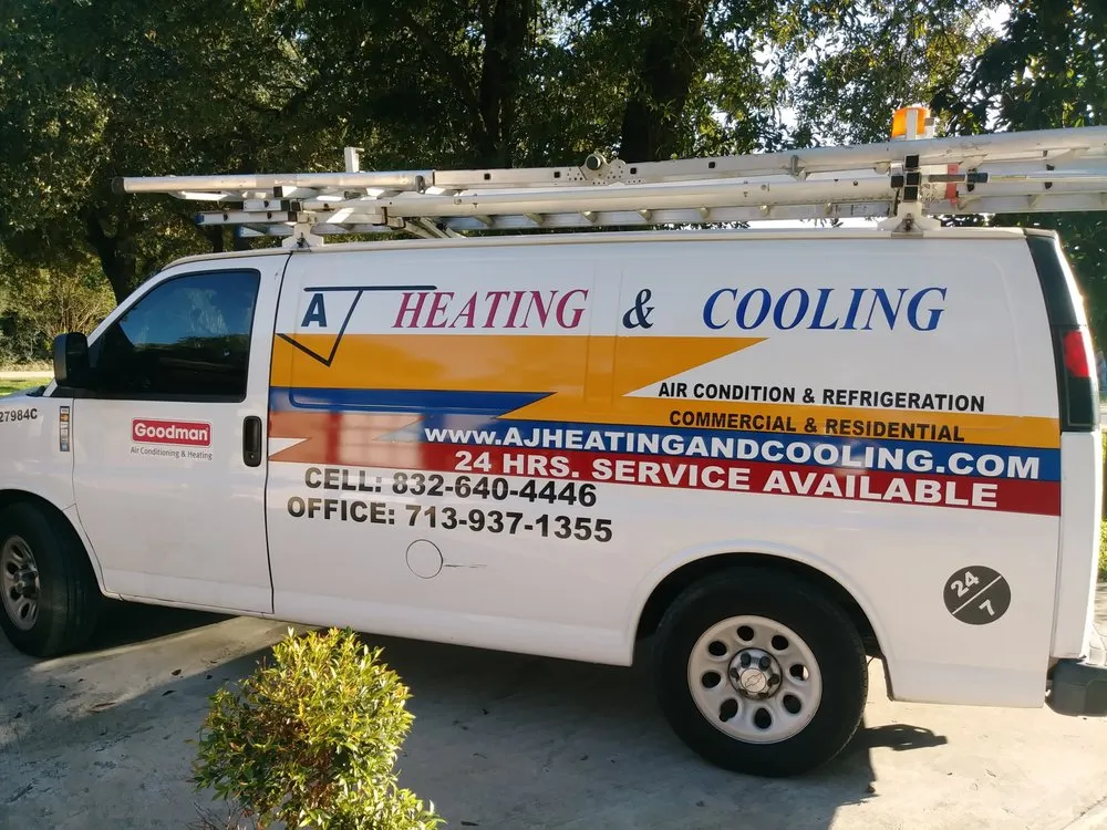 Slide of AJ Heating & Cooling