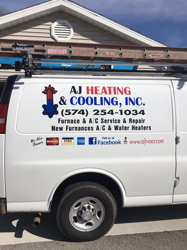Slide of AJ Heating & Cooling