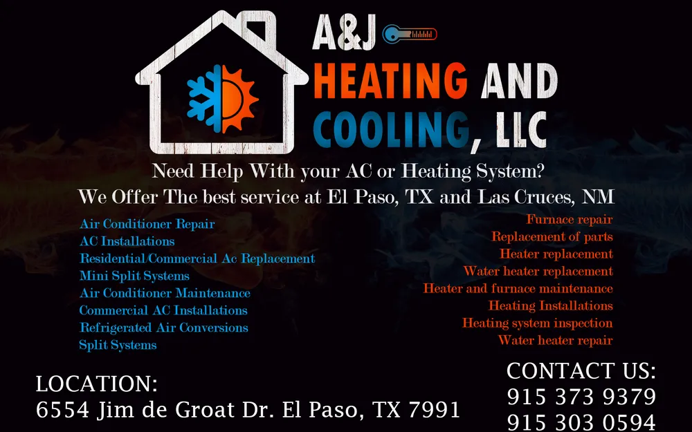 Slide of A&J Heating and Cooling