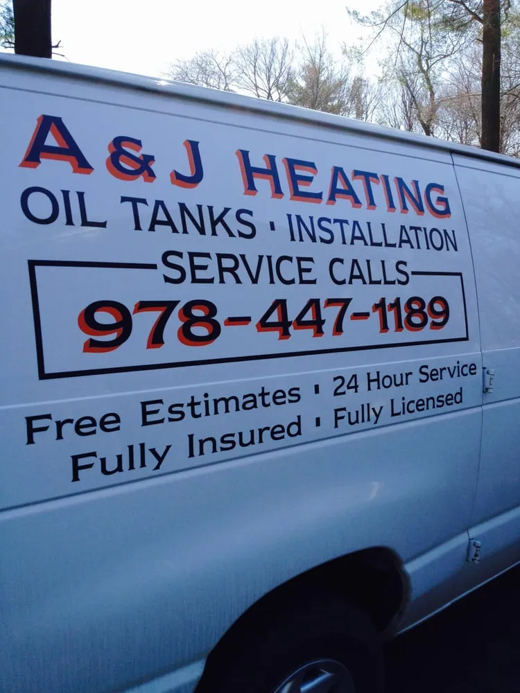Slide of A&J Heating