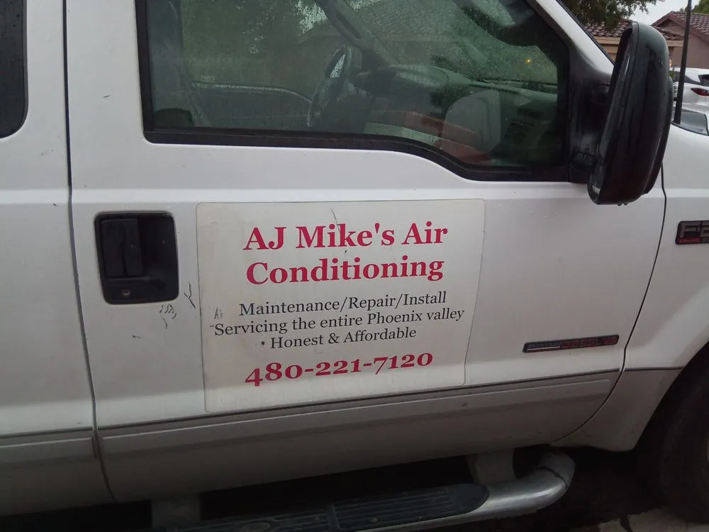 Slide of AJ Mike's Air Conditioning