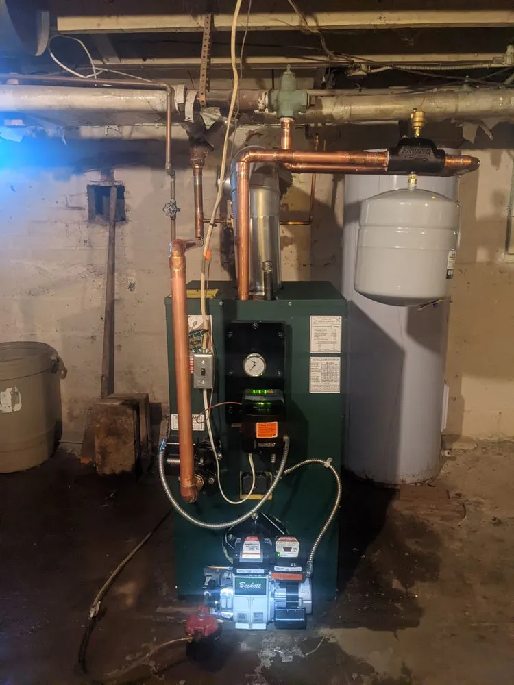 Slide of AJB Mechanical Heating and Cooling