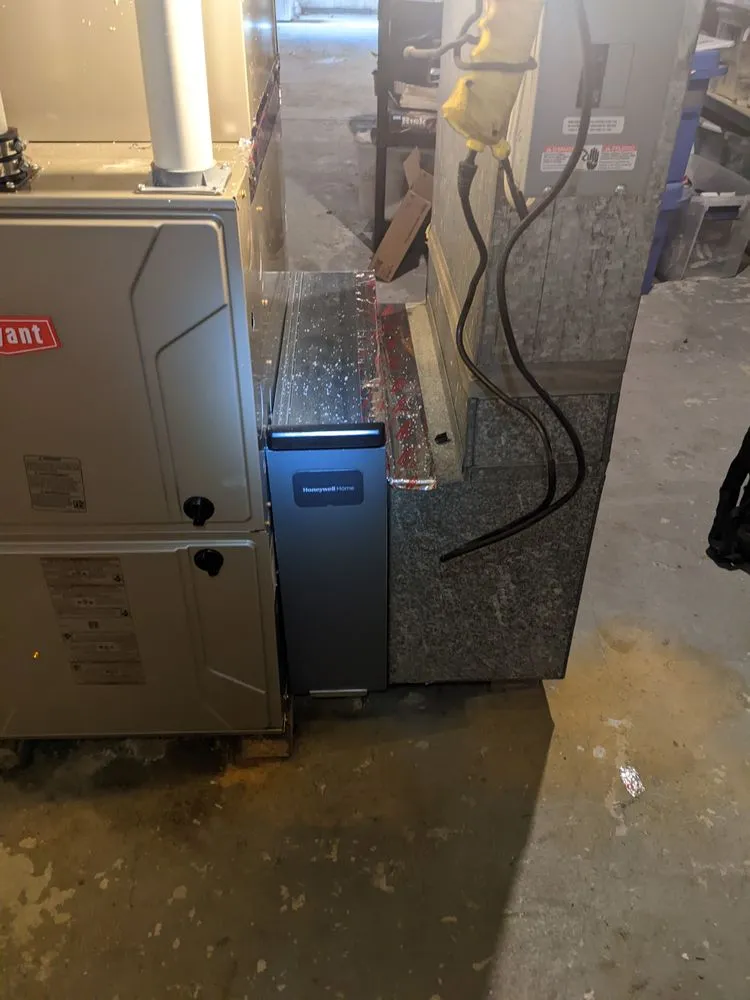 Slide of AJB Mechanical Heating and Cooling