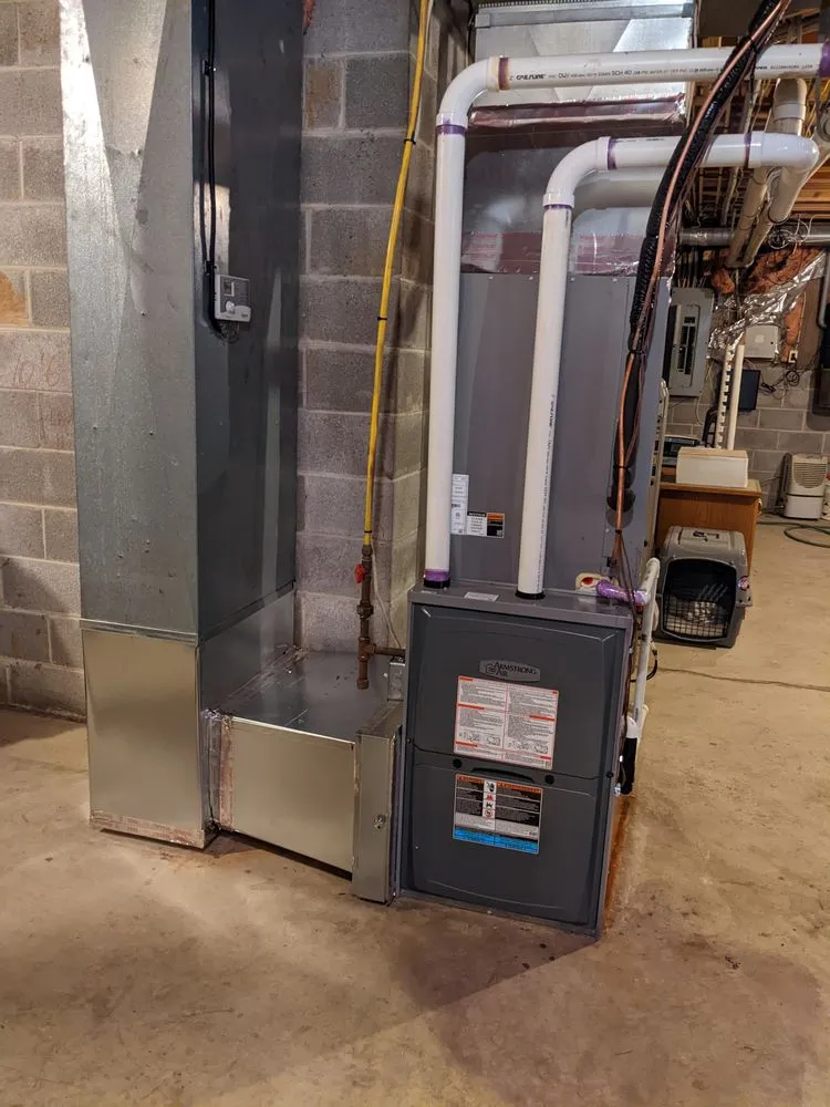 Slide of AJB Mechanical Heating and Cooling