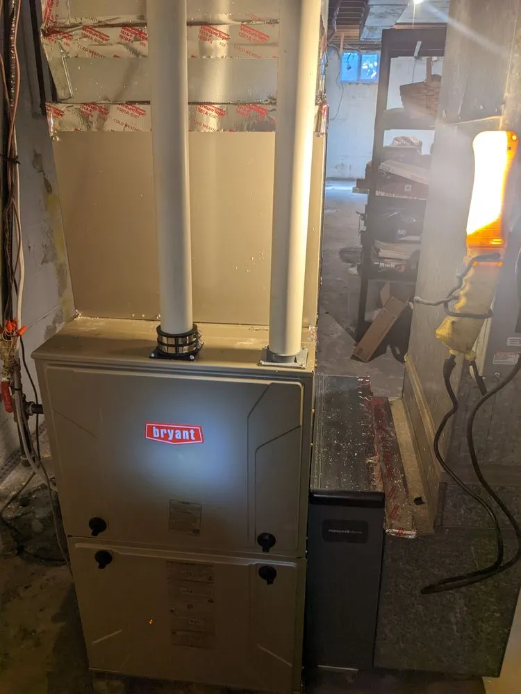 Slide of AJB Mechanical Heating and Cooling