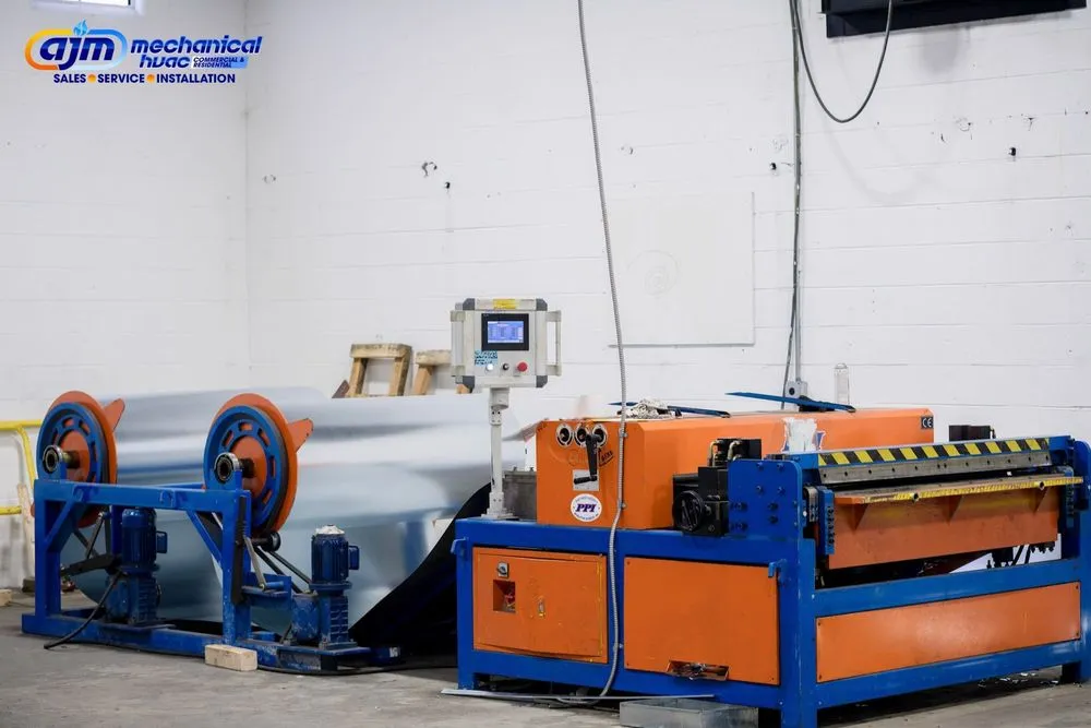 Slide of AJM Mechanical