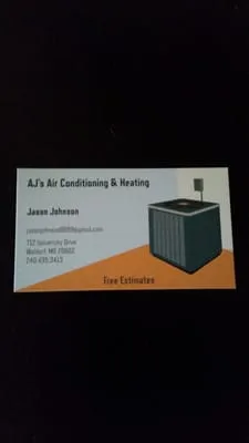 AJ's Air Conditioning & Heating Logo