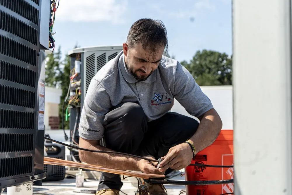 Slide of AJ's Heating & Air Conditioning