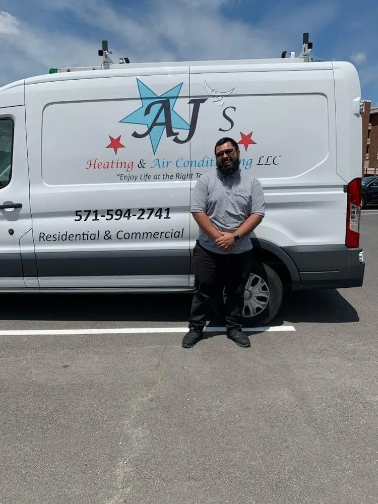 Slide of AJ's Heating & Air Conditioning