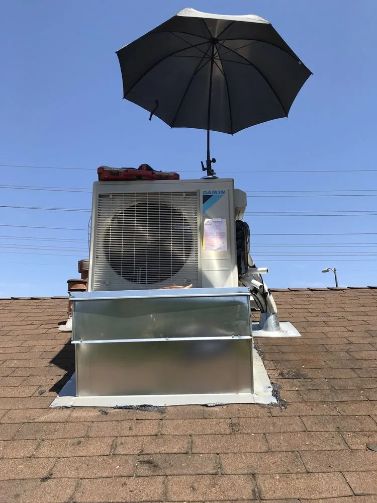 Slide of AJ’s Heating and cooling