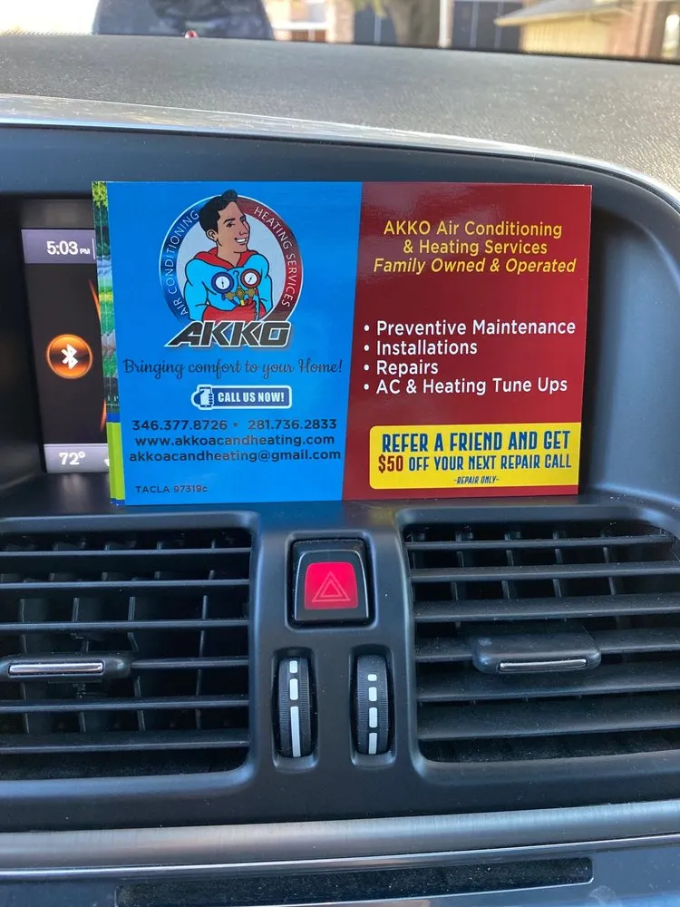 Slide of AKKO Air Conditioning & Heating Services