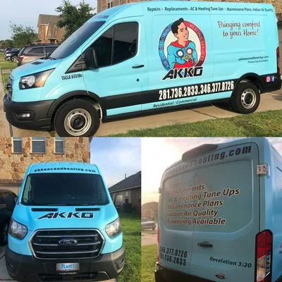 AKKO Air Conditioning & Heating Services Logo