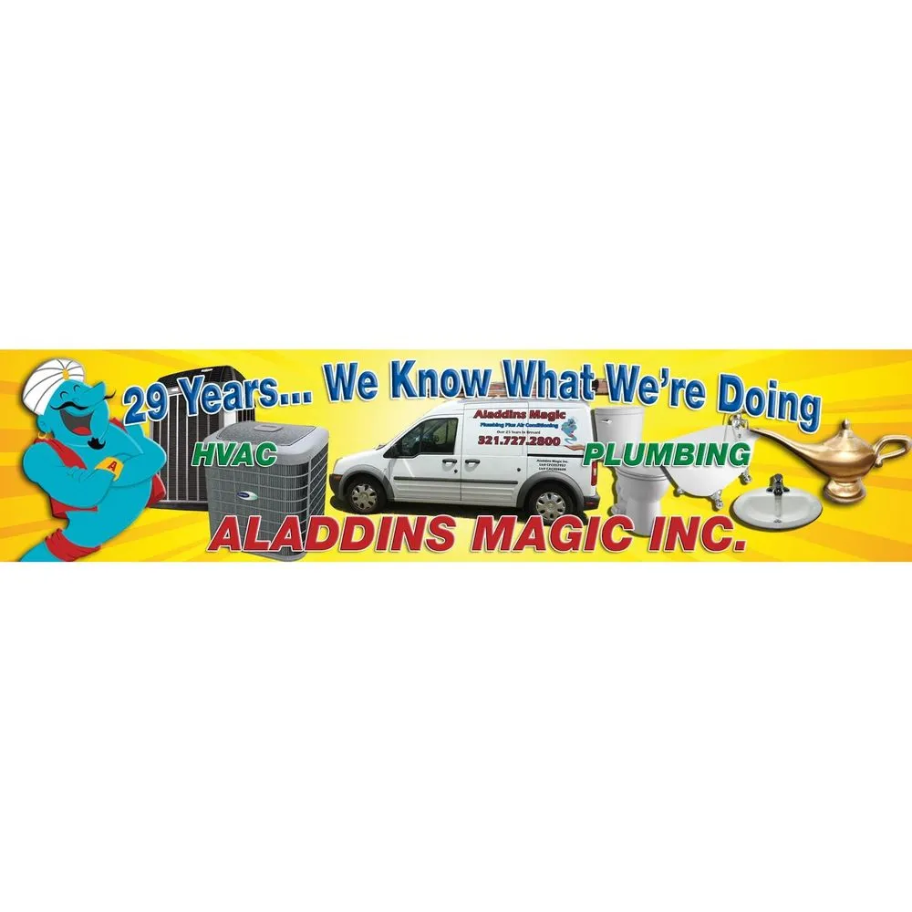 Slide of Aladdins Magic Plumbing & AC