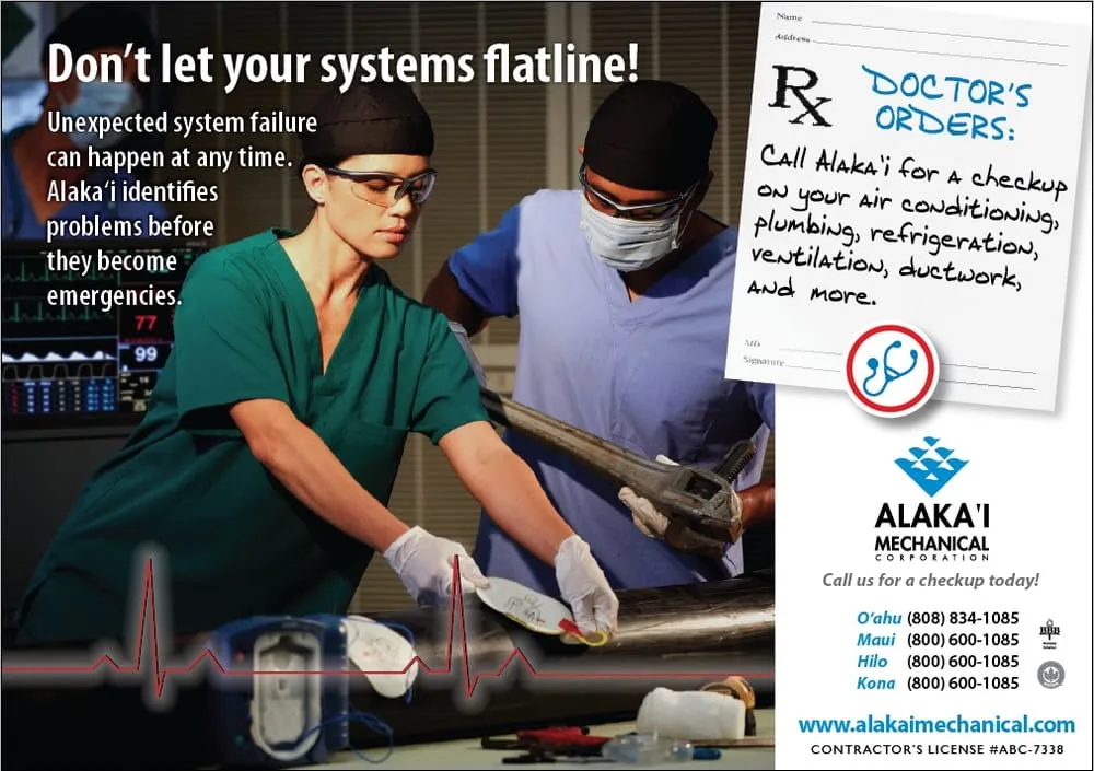 Slide of Alaka'i Mechanical Corporation