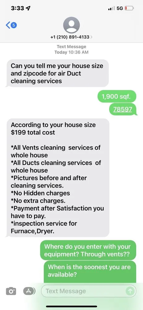 Slide of Alamo Air Duct & Vent Cleaning Services