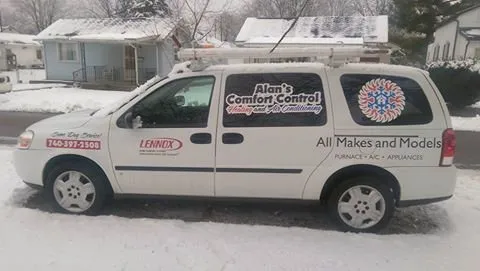 Slide of Alan's Comfort Control