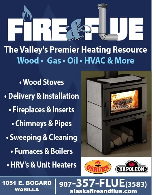 Slide of Alaska Fire and Flue